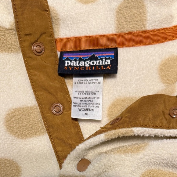 Polka Dot Patagonia Synchillia Snap-T Pullover - Picture 4 of 5
